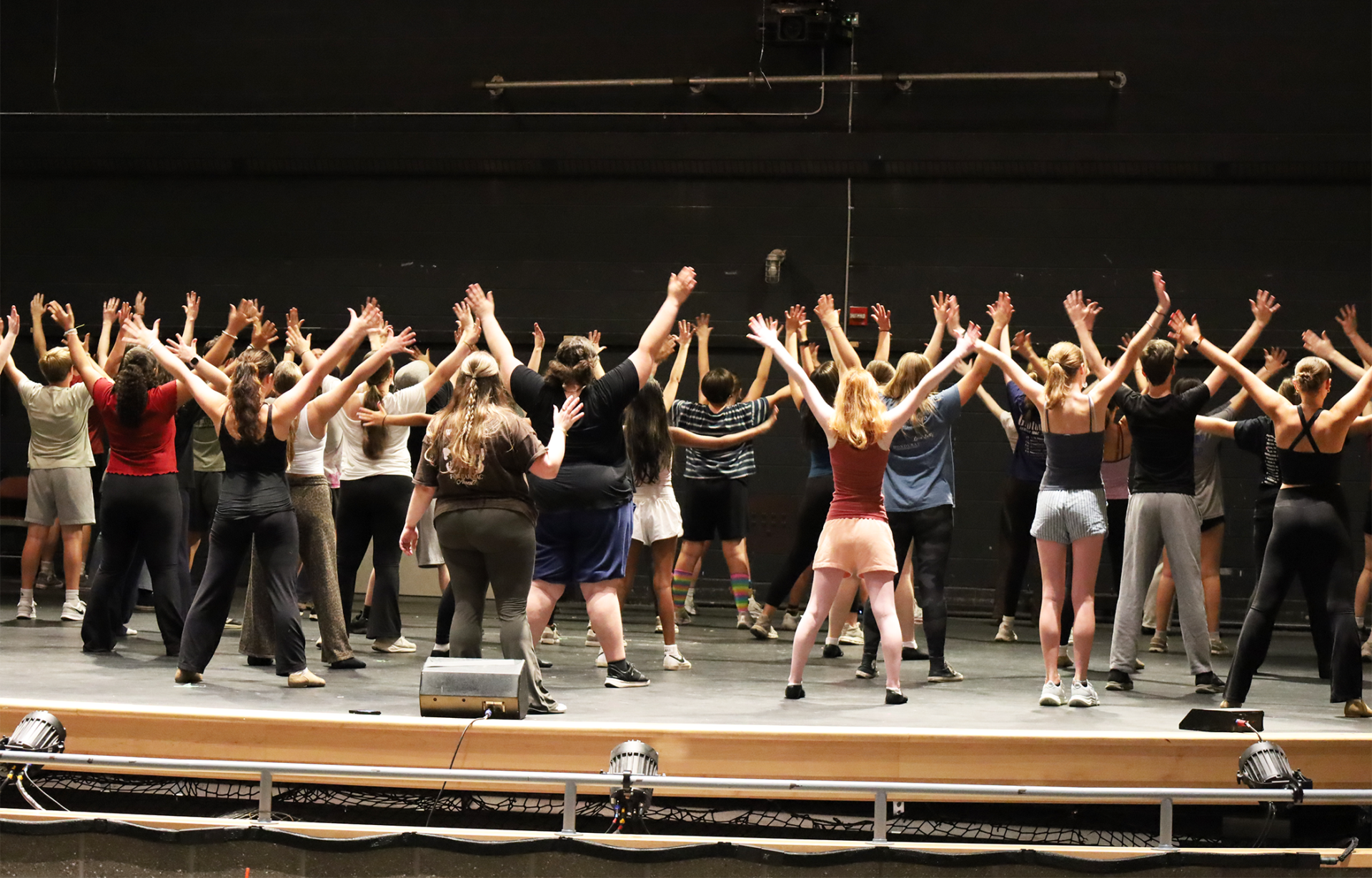 Dance auditions for CHS Theatre Guild's production of "Newsies" were held on Wednesday, Sept. 9, 2026.