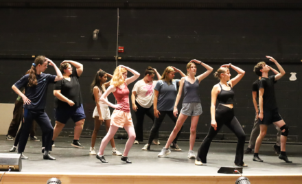 Dance auditions for CHS Theatre Guild's production of "Newsies" were held on Wednesday, Sept. 9, 2026.