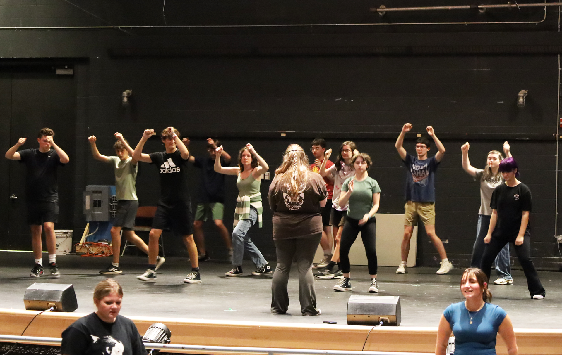 Dance auditions for CHS Theatre Guild's production of "Newsies" were held on Wednesday, Sept. 9, 2026.