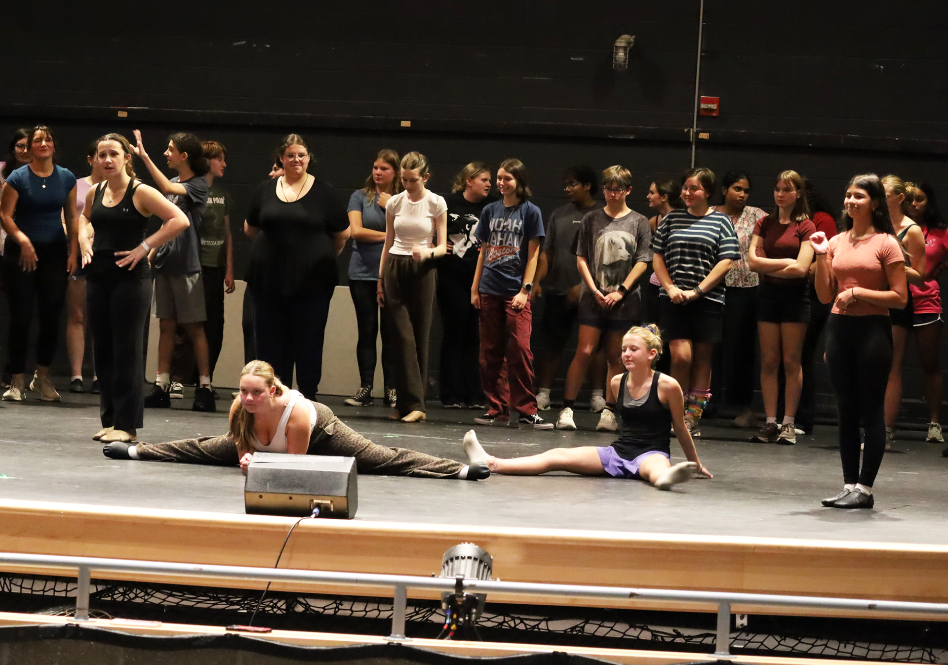 Dance auditions for CHS Theatre Guild's production of "Newsies" were held on Wednesday, Sept. 9, 2026.