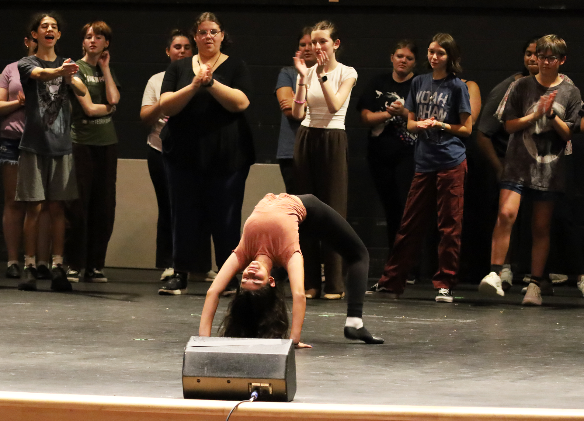 Dance auditions for CHS Theatre Guild's production of "Newsies" were held on Wednesday, Sept. 9, 2026.