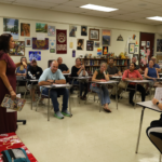 Parents and guardians attend the parent-curriculum night open house on Thursday, Sept. 17, 2026, at Chelmsford High School.